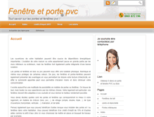 Tablet Screenshot of fenetre-pvc.isoenergie.fr