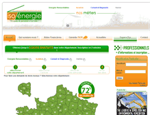 Tablet Screenshot of isoenergie.fr