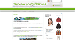 Desktop Screenshot of panneaux-photovoltaiques.isoenergie.fr